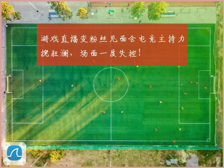 游戏直播变粉丝见面会电竞主持力挽狂澜,场面一度失控!